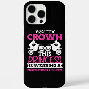 Motocross Dirt Bike Girl iPhone 16 Pro Max Case
