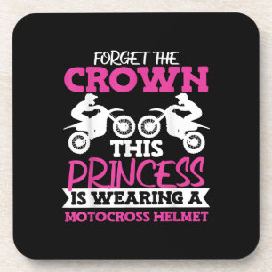 Motocross Dirt Bike Girl Coaster