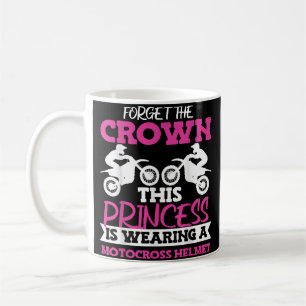 Motocross Dirt Bike Girl Coffee Mug