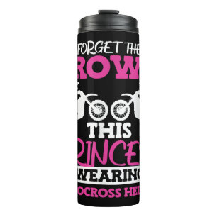 Motocross Dirt Bike Girl Thermal Tumbler