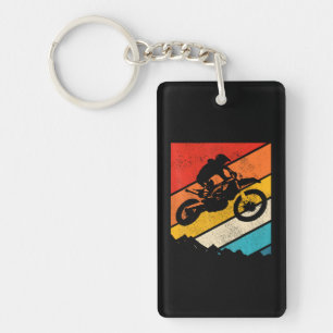 Motocross Dirt Bike MX Enduro Motorcycle Biker Key Ring