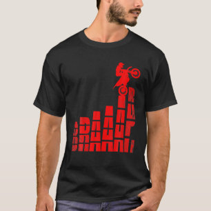 Motocross Dirt Bike Racing Braaap Motorcycle Endur T-Shirt