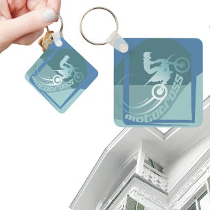 Motocross dirtbike moto-x accessory key ring