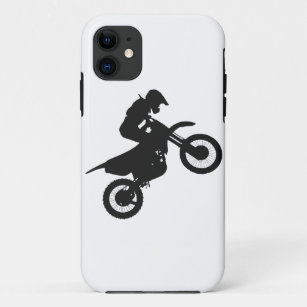 Motocross driver - Choose background color Case-Mate iPhone Case