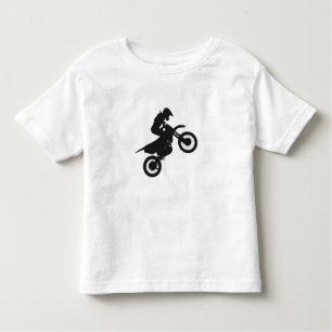 Motocross driver - Choose background color Toddler T-Shirt