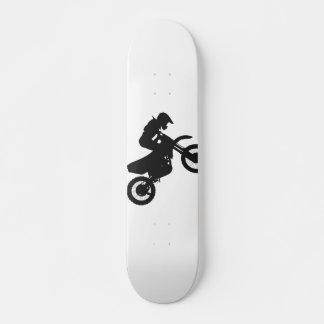 Motocross driver - Choose background colour Skateboard
