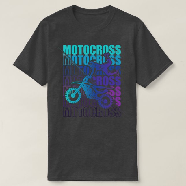 Motocross Enduro Motorbike Freestyle Extreme Sport T-Shirt (Design Front)