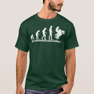 Motocross Evolution Motorcycle Dirt Bike Lover T-Shirt