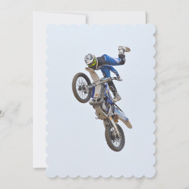 Motocross Extreme Tricks Invitation (Front)