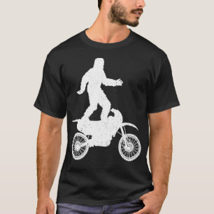 Motocross Gift Dirt Bike Dirtbike Bigfoot T-Shirt