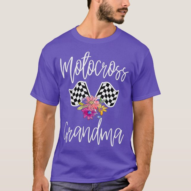 Motocross grandma shirt (Front)
