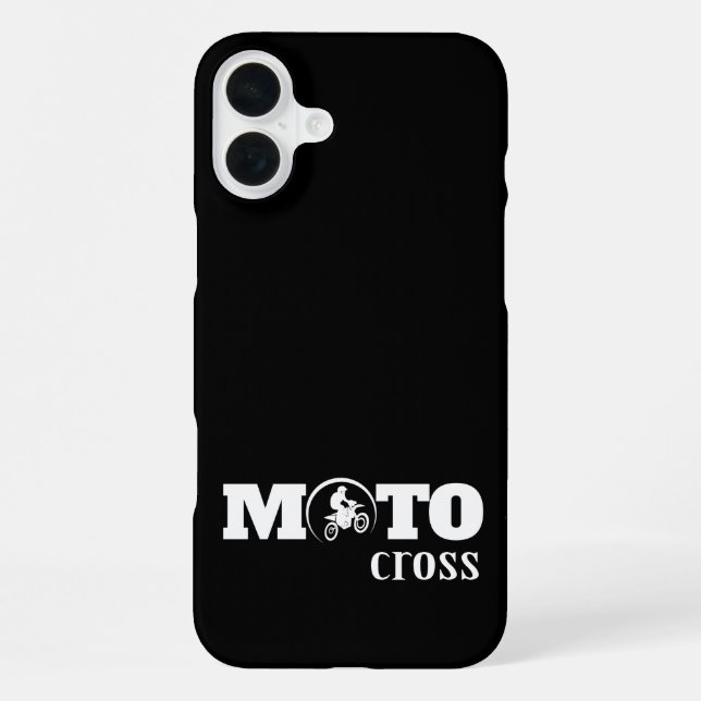 Motocross iPhone Case (Back)