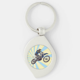 Motocross Key Ring
