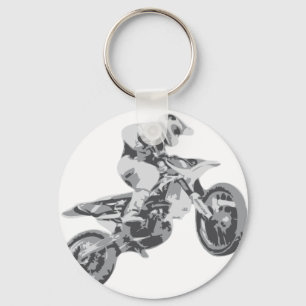 Motocross Key Ring