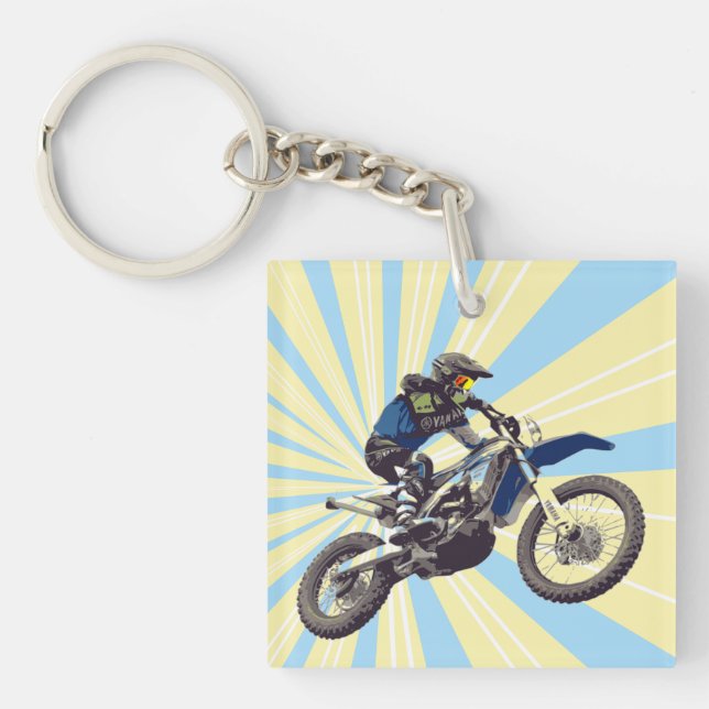 Motocross Key Ring (Front)