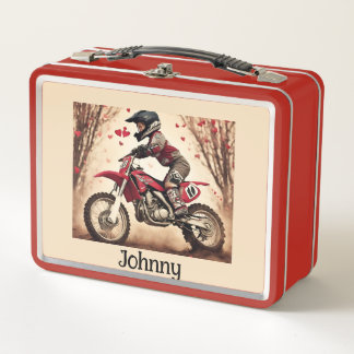 Motocross Kidd Personalized Lunch Box