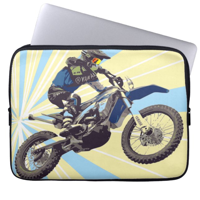 Motocross Laptop Sleeve (Front)