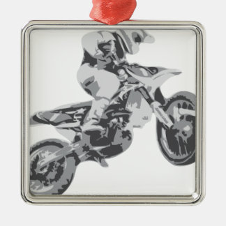 Motocross Metal Ornament