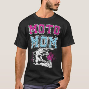 Motocross Moto Mum MX Dirtbike  T-Shirt
