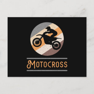 Motocross Motorcycle Bike Dirt Biker Funny Gift Postcard