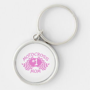 Motocross Mum Key Ring