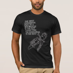 Motocross Nut Dirt Bike Funny T-Shirt Humour