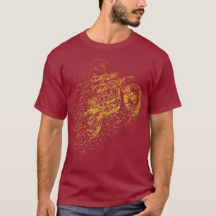 Motocross Offroad Jump Dirtbike Motorcycle Biker T-Shirt