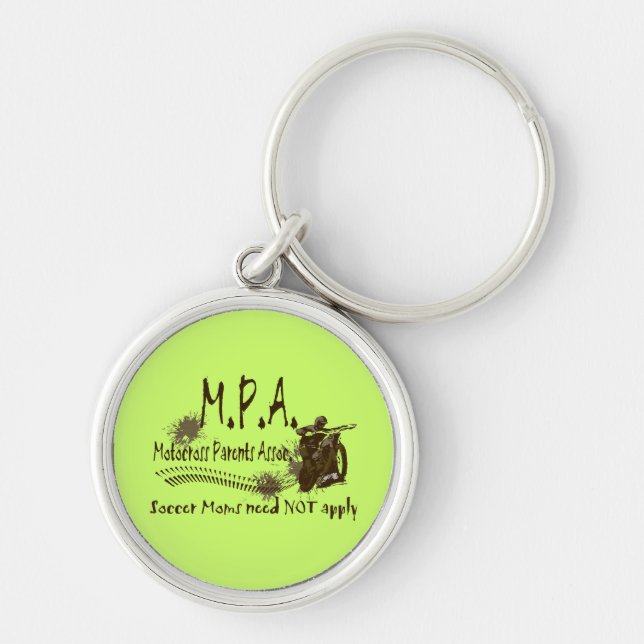 Motocross Parents Association Key Ring (Front)