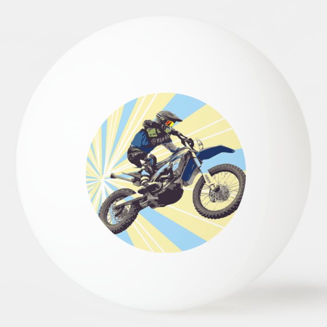Motocross Ping Pong Ball (Front)