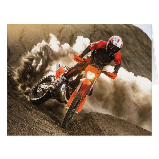 Motocross Rider (Front Horizontal)