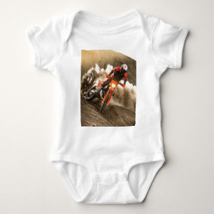 Motocross Rider Baby Bodysuit