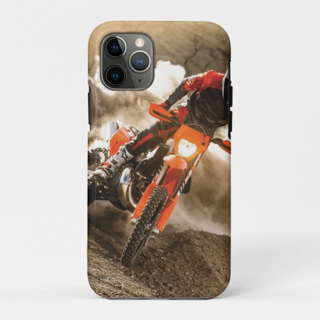 Motocross Rider Case-Mate iPhone Case (Back)