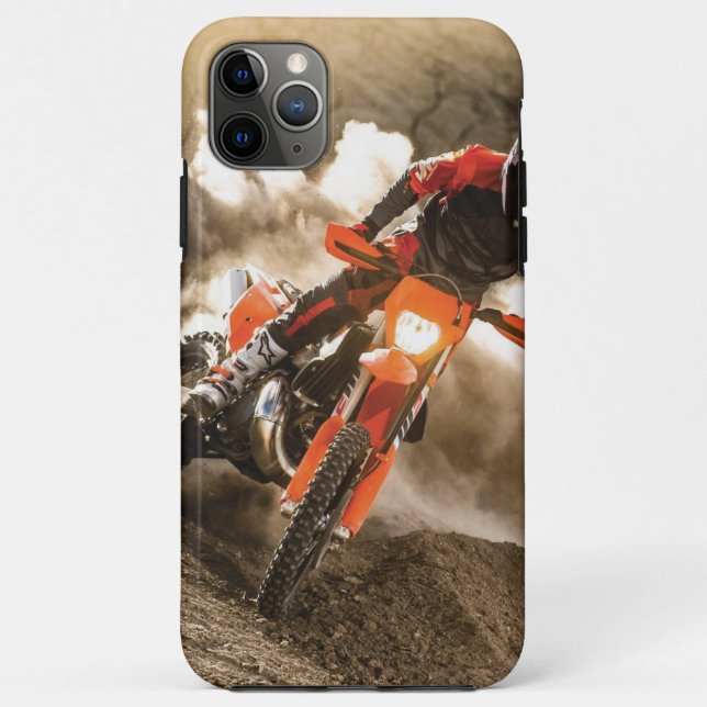 Motocross Rider Case-Mate iPhone Case (Back)