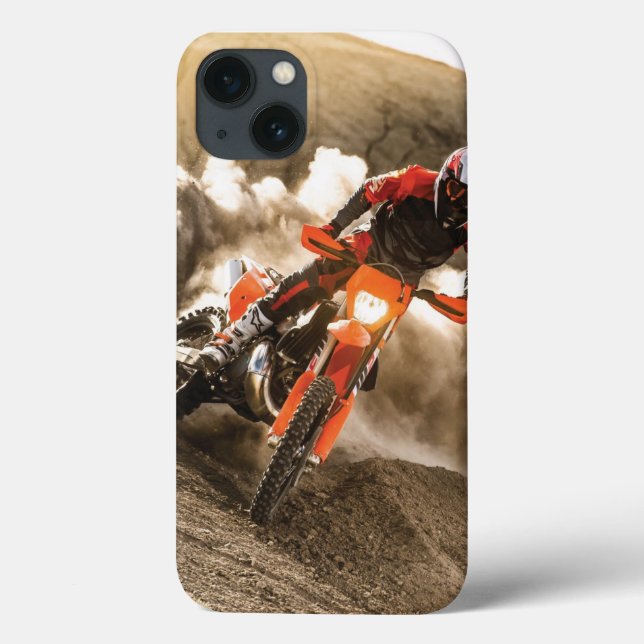 Motocross Rider Case-Mate iPhone Case (Back)