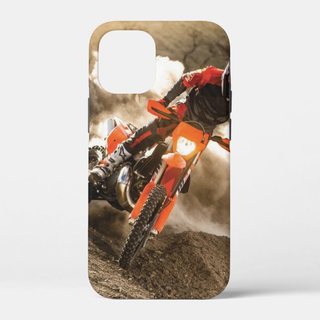 Motocross Rider Case-Mate iPhone Case (Back)