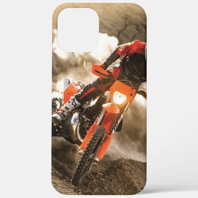 Motocross Rider Case-Mate iPhone Case (Back)