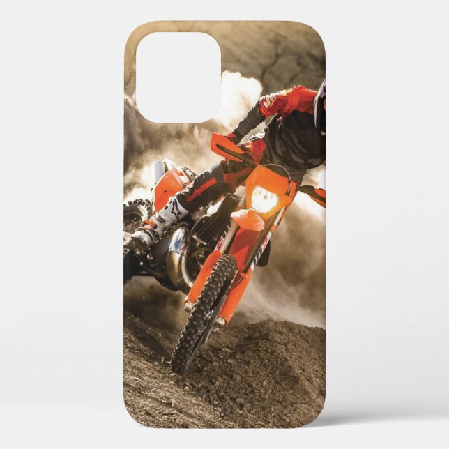 Motocross Rider Case-Mate iPhone Case (Back)