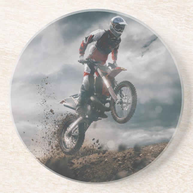 motocross rider coaster (Front)