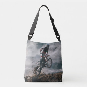 Motocross rider crossbody bag