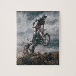 motocross rider jigsaw puzzle