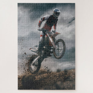 motocross rider jigsaw puzzle