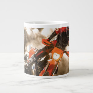 Motocross Rider Large Coffee Mug