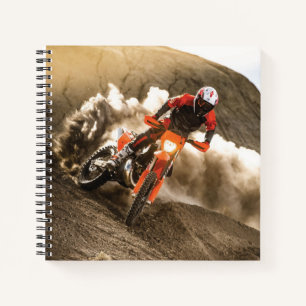 Motocross Rider Notebook