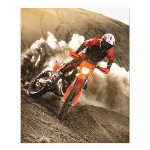 Motocross Rider Photo Print