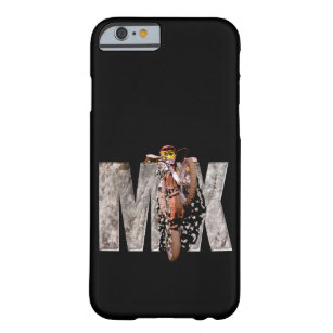 Motocross rider shattering the rock mx barely there iPhone 6 case