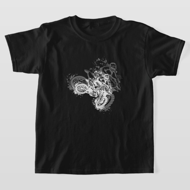 motocross rider T-Shirt (Laydown)