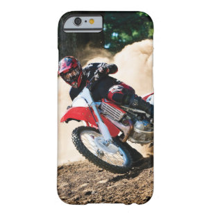 Motocross rider throw pillow barely there iPhone 6 case