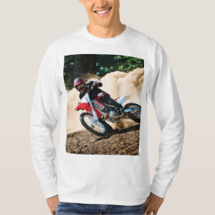 Motocross rider throw pillow T-Shirt