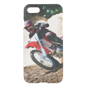 Motocross rider throw pillow iPhone SE/8/7 case