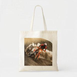 Motocross Rider Tote Bag